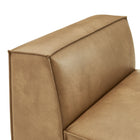 Modway Restore Vegan Leather Armless Modular Chair