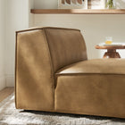 Modway Restore Vegan Leather Armless Modular Chair