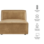 Modway Restore Vegan Leather Armless Modular Chair