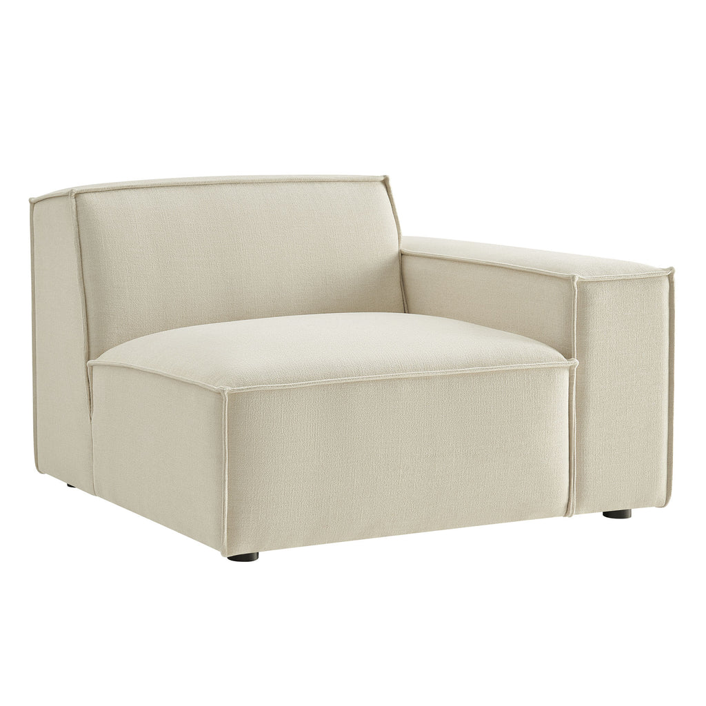 Modway Restore Performance Fabric Upholstered Right-Facing Modular Lounge Chair