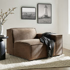 Modway Restore Performance Fabric Upholstered Right-Facing Modular Lounge Chair