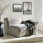 Modway Restore Performance Fabric Upholstered Right-Facing Modular Lounge Chair
