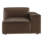 Modway Restore Vegan Leather Right-Facing Modular Lounge Chair