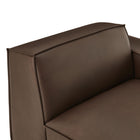 Modway Restore Vegan Leather Right-Facing Modular Lounge Chair