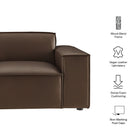 Modway Restore Vegan Leather Right-Facing Modular Lounge Chair