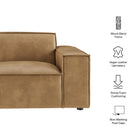 Modway Restore Vegan Leather Right-Facing Modular Lounge Chair