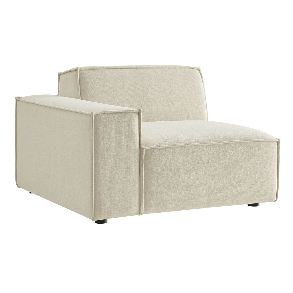 Modway Restore Performance Fabric Upholstered Left-Facing Modular Lounge Chair