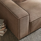 Modway Restore Performance Fabric Upholstered Left-Facing Modular Lounge Chair