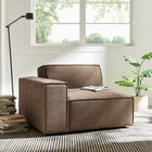 Modway Restore Performance Fabric Upholstered Left-Facing Modular Lounge Chair