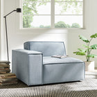 Modway Restore Performance Fabric Upholstered Left-Facing Modular Lounge Chair