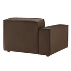 Modway Restore Vegan Leather Left-Facing Modular Lounge Chair