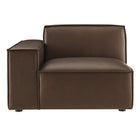 Modway Restore Vegan Leather Left-Facing Modular Lounge Chair