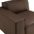 Modway Restore Vegan Leather Left-Facing Modular Lounge Chair