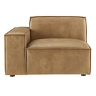 Modway Restore Vegan Leather Left-Facing Modular Lounge Chair