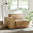 Modway Restore Vegan Leather Left-Facing Modular Lounge Chair
