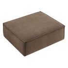 Modway Restore Performance Fabric Upholstered Modular Ottoman