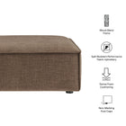 Modway Restore Performance Fabric Upholstered Modular Ottoman