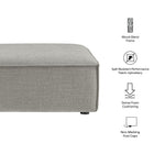 Modway Restore Performance Fabric Upholstered Modular Ottoman
