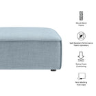 Modway Restore Performance Fabric Upholstered Modular Ottoman