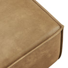 Modway Restore Vegan Leather Modular Ottoman