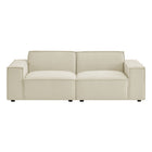 Modway Restore 2-Piece Performance Fabric Upholstered Modular Loveseat