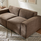 Modway Restore 2-Piece Performance Fabric Upholstered Modular Loveseat