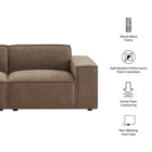 Modway Restore 2-Piece Performance Fabric Upholstered Modular Loveseat