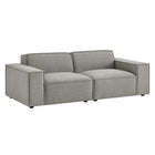 Modway Restore 2-Piece Performance Fabric Upholstered Modular Loveseat