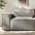Modway Restore 2-Piece Performance Fabric Upholstered Modular Loveseat
