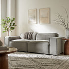 Modway Restore 2-Piece Performance Fabric Upholstered Modular Loveseat
