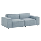 Modway Restore 2-Piece Performance Fabric Upholstered Modular Loveseat