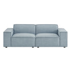 Modway Restore 2-Piece Performance Fabric Upholstered Modular Loveseat