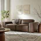Modway Restore 2-Piece Vegan Leather Modular Loveseat - EEI-7404