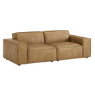 Modway Restore 2-Piece Vegan Leather Modular Loveseat - EEI-7404
