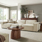 Modway Restore 3-Piece Performance Fabric Upholstered Modular Sofa Set