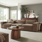 Modway Restore 3-Piece Performance Fabric Upholstered Modular Sofa Set