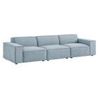 Modway Restore 3-Piece Performance Fabric Upholstered Modular Sofa Set