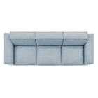 Modway Restore 3-Piece Performance Fabric Upholstered Modular Sofa Set
