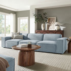 Modway Restore 3-Piece Performance Fabric Upholstered Modular Sofa Set