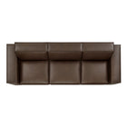 Modway Restore 3-Piece Vegan Leather Modular Sofa Set