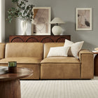 Modway Restore 3-Piece Vegan Leather Modular Sofa Set