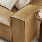Modway Restore 3-Piece Vegan Leather Modular Sofa Set