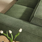 Modway Restore 5-Piece Performance Fabric Upholstered Modular L-Shaped Sofa