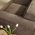 Modway Restore 5-Piece Performance Fabric Upholstered Modular L-Shaped Sofa