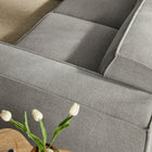 Modway Restore 5-Piece Performance Fabric Upholstered Modular L-Shaped Sofa