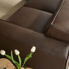 Modway Restore 5-Piece Vegan Leather Modular L-Shaped Sofa