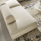 Modway Restore 4-Piece Performance Fabric Upholstered Modular L-Shaped Armless Sectional Sofa