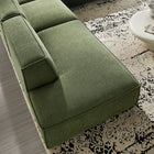 Modway Restore 4-Piece Performance Fabric Upholstered Modular L-Shaped Armless Sectional Sofa