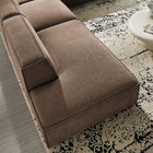 Modway Restore 4-Piece Performance Fabric Upholstered Modular L-Shaped Armless Sectional Sofa