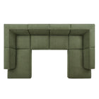 Modway Restore 6-Piece Performance Fabric Upholstered U-Shaped Sectional Sofa